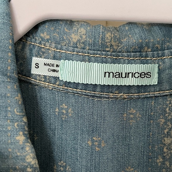 💙💙Viscose denim dress - Small - Maurice’s Super Cute - Picture 8 of 10